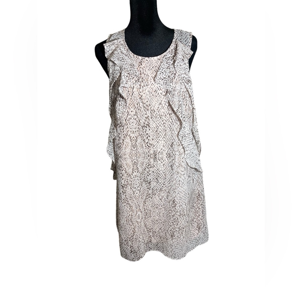 Bcbgeneration Mini Snake Pattern Sheer W/ Lining … - image 1